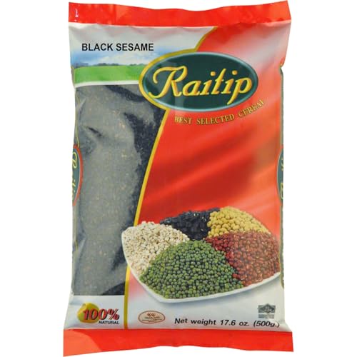 Raitip Semillas de Sésamo Negro Paquete de 1 x 500 Gr 500 g