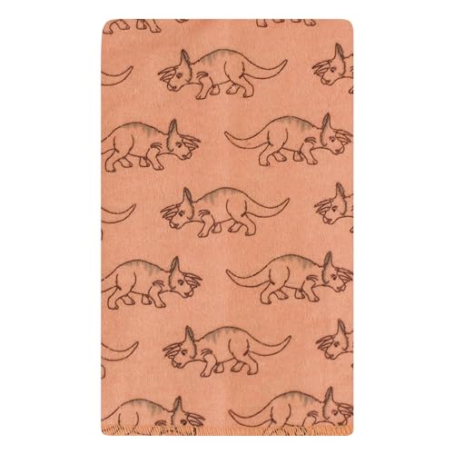 Image of Hudson Baby Unisex Baby Cotton Poly Flannel Burp Cloths, Dinosaur Adventures 10-Pack, One Size