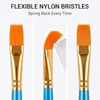 Soucolor Acrylic Paint Brushes Set, 20 Pcs Pointed Tip Artist Paintbrushes — image 5