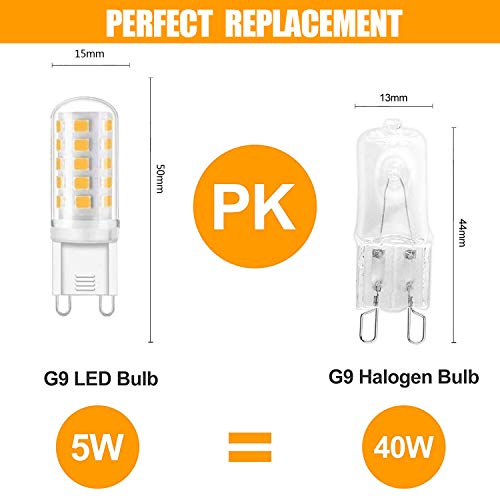 LED G9 5 W Lampe Warmweiß 3000K 400 Lumen