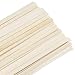 Belle Vous Set Palo de Madera Bambú Extra Largo Natural (Pack de...