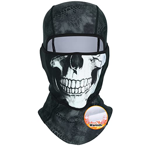 Cuimei 3D Balaclava Ski Face Mask For Cold Weather Motorcycle Halloween Costume #TOP2