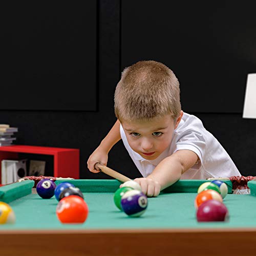 Mini Pool Balls | 1.5" Balls Fit Tabletop & Freestanding Miniature Billiards Tables | Real Resin Balls Perform Like Full Size Balls #TOP2