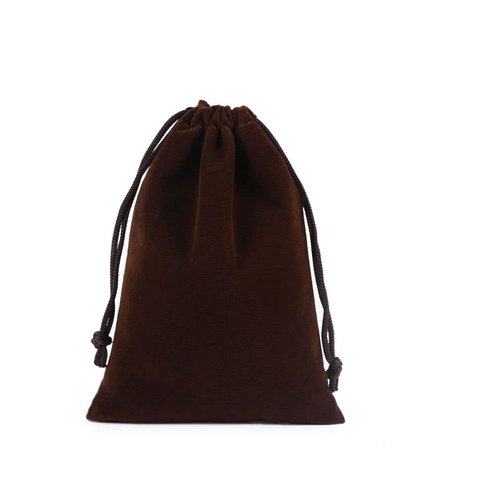 Bolsa de terciopelo con cordón portátil para organizar bodas y fiestas