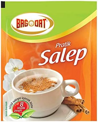 Sahlep ,Salep,Turkish Salep Sahlap ثعلب, saalab سحلب, saḥlab səhləb σαλέπι, salepi салеп By Bagdat 100 gr 3.5 oz