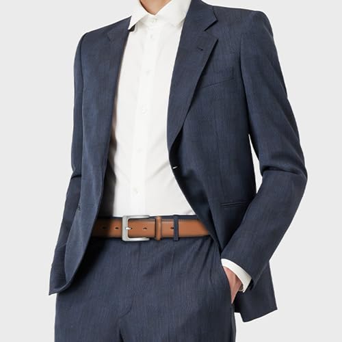 SENDEFN Mens Belts Leather Belt for Men 1 1/4" for Casual Jeans Dress Pants with Gift Box — view 5