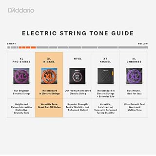 D’Addario Chromes ECG24-7 Cordes à filet plat pour guitare électrique 7 cordes Jazz Light 11-65 & EXL110-7 Cordes en… - Les Beatles, Paul McCartney, John Lennon, RIngo Starr, George Harrison D'Addario Chromes ECG24-7 Cordes à filet plat pour guitare électrique 7 cordes Jazz Light 11-65 & EXL110-7 Cordes en… – Image 7