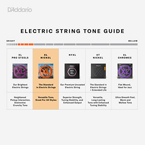 D'Addario EXL170S Nickel Wound Bass Guitar Strings - Light 45-100, Short Scale by D'Addario - Image 3