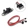 8pcs Optical Endstop With 1M Cable Switch Sensor Photoelectric Light Control Limit Switch Module for 3D Printer