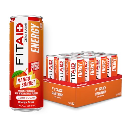 FITAID Energy Zero Sugar Mango Sorbet