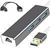 3 USB HUB LAN Ethernet-adapter + OTG USB-KABEL voor FIRE STICK 2ND GEN OF FIRE TV3