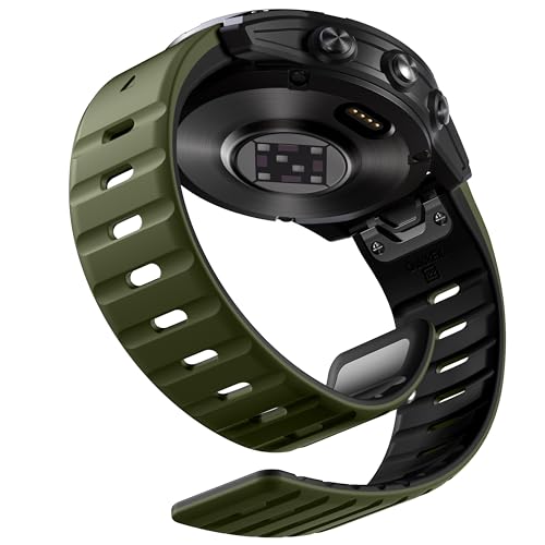Bracelet montre Garmin Instinct réglable pour éviter la transpiration
