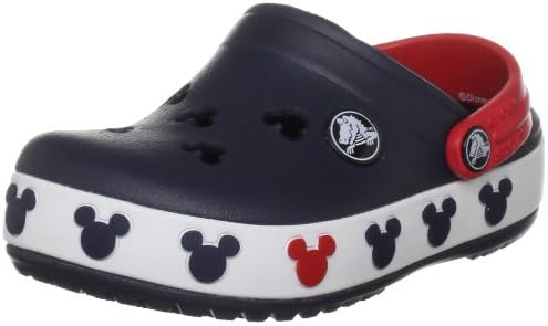 red mickey mouse crocs