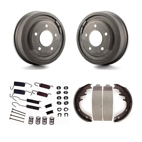 Transit Auto Rear Brake Drum Shoes And Spring Kit Replacement For 1987-1996 Ford F-150 E-150 Econoline Bronco Club Wagon K8N-100281 by Transit Auto - Used condition - CA$93.68