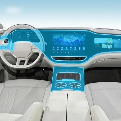 Film TPU anti-rayures pour protéger la console centrale de Rising Auto F7