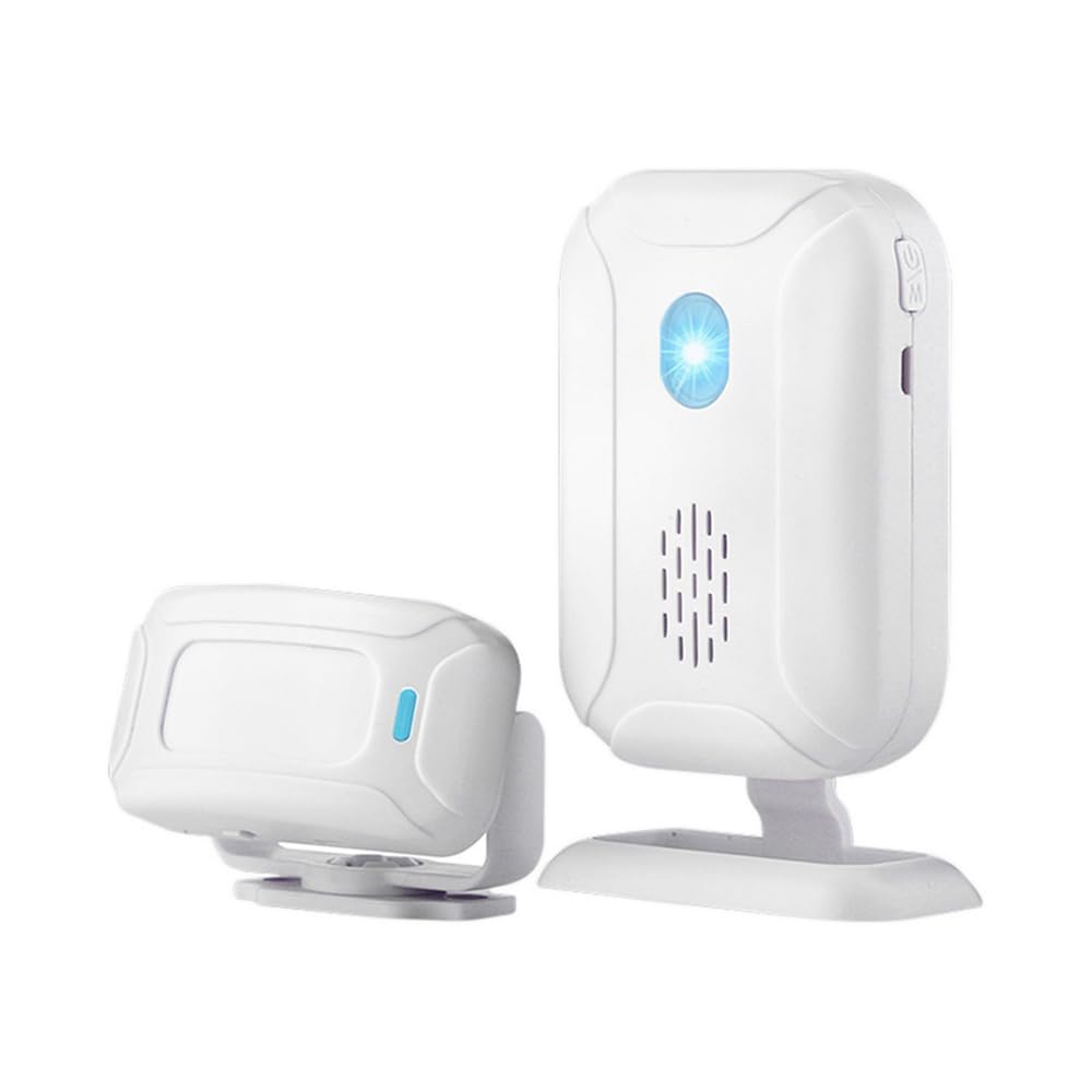 Hsthe Sea Wireless Motion Sensor Detector, Security Alarm Chime, Welcome Doorbell, Mailbox Alert