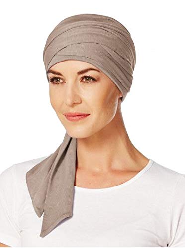 2PC Bundle: Manta Long Scarf and 19 Page Q & A Guide (Brown)2