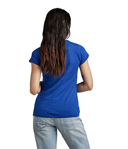 Miniatura 2 de G-Star Para Mujer Top Eyben Slim V-Neck, Azul Hudson Blue D21314-4107-1855 , S
