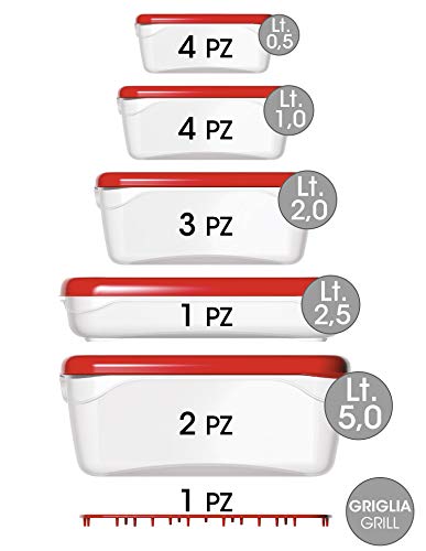 Bama FRESKA Set contenitori per Alimenti