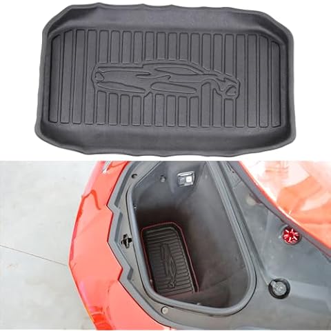 Etesan Front Trunk Mat fit for Corvette C8 Stingray Z51 Z06 2020 2021 2022 2023 2024 2025 All Weather Protect Cargo Liner Trunk Liner Cover