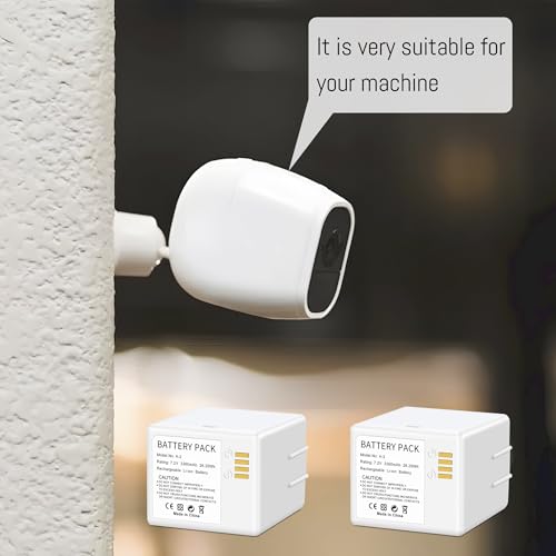 2-Pack A-2 Battery, Dual LCD Charger Station Compatible for Arlo Go VMA4410 by SUGUBU - Image 7