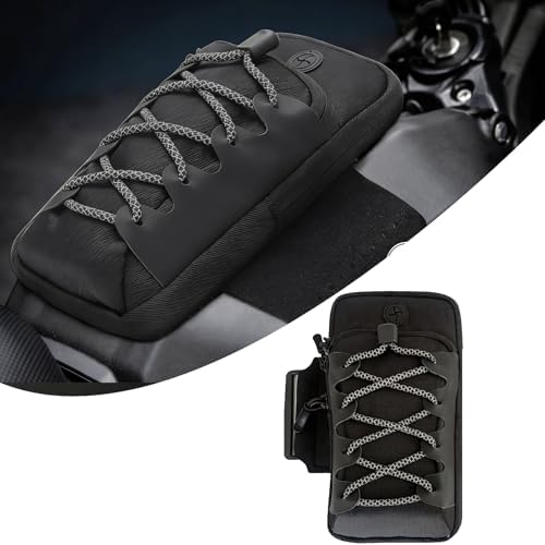 Frame Battery Bag for Electric Dirt Bike,Motorcycle Cover Storage Pouch for Sur Ron Surron LBX Tuttio Soleil 01 E-Ride Pro SS/S Rawrr Mantis,Fit for ID Phone Key Garage Door Opener Black