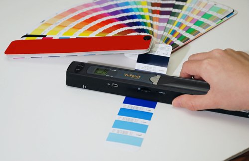 VuPoint Solutions ST415 Handheld Magic Wand Portable Scanner Kit for Document and Image - OCR Software, JPG/PDF, 900DPI, Color/Mono