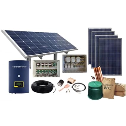 EVVO Solar Panels and Inverter 3.5KVA/48V Off Grid Solar System with Battery It is Used to Power Larger Homes, Shops and Offices