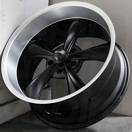 Ridler Style 695 695 Matte Black Wheel with Machined Lip (20x8.5"/5x127mm)
