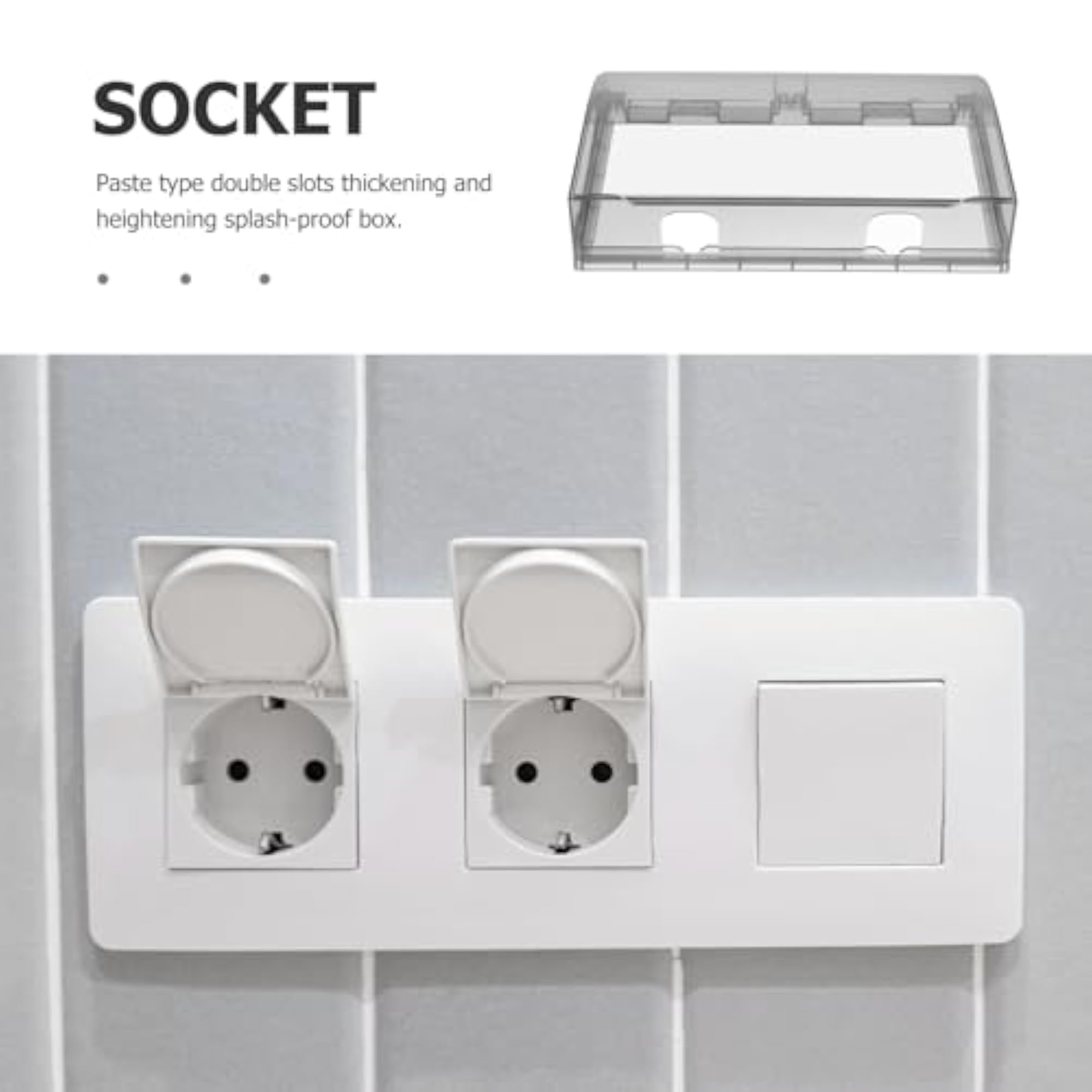 Flip Weatherproof Cover Outlet Cover, 2 Pack