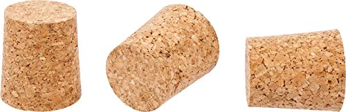 Tapón de corcho de corcho natural, para gärballon Vino Globo Botella 35/30 mm KK35 Cover