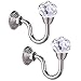 Produktbild Growment 1 Paar Retro Kristall Glas Vorhang Holdback Wand Krawatte Zurück Haken Kleiderbügel Halter Schublade Griff Vorhang Zubehhr Kleiderbügel