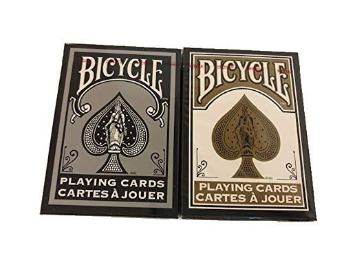 Bicycle Lot 2 Silver and Gold Playing Card