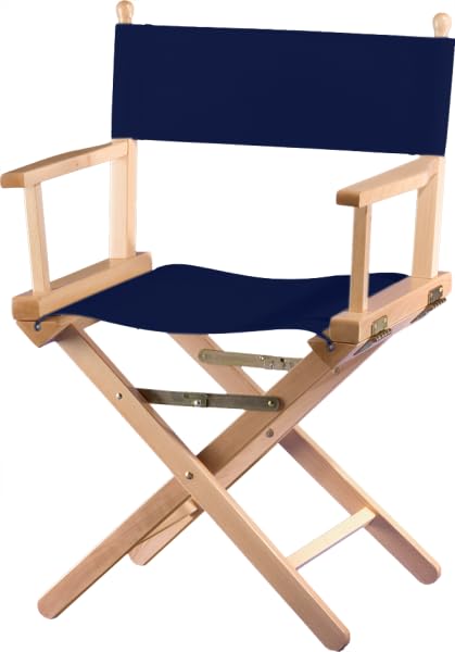 ZStyle Fauteuil de metteur en scène pliable en bois, 90 cm de hauteur, 54 cm de largeur, 48 cm de...