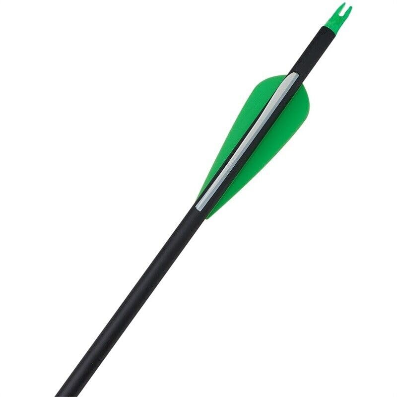 Futaba Archery Arrows for Recurve Bow Target Practice - Pack of 6- Green - 29 Inches 1
