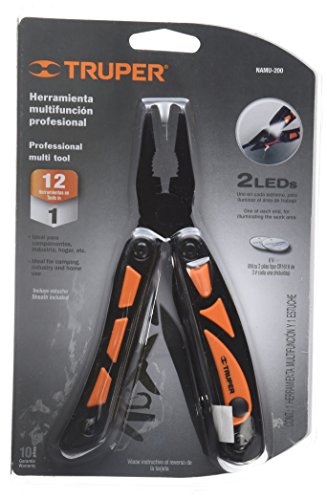 TRUPER NAMU-200 13-Function Multi-tool w/ LED Light