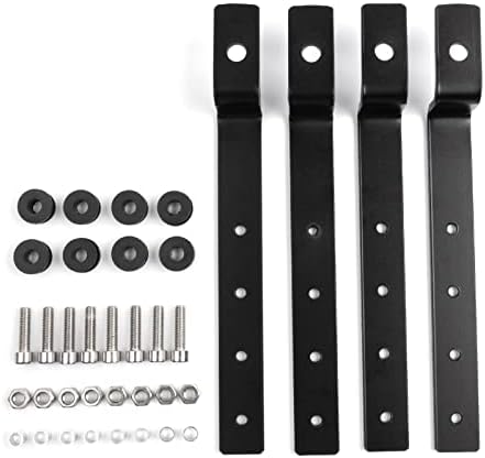 Harley Adjustable Universal Hard Saddlebag Mounting Kit Set Fits for Harley Davidson Models Motorcycle Cruiser