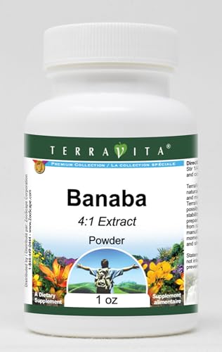 Banaba 4:1 Powder (1 oz, ZIN: 519103)