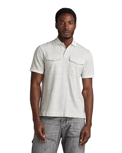 Polo G-Star Dunda Homme anti-déformation avec poche fonctionnelle