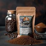Océan Air Haricots entiers Café par Saltwinds Société du café (340g) | Rôtissement foncé 100% Arabica Faible acidité & Corps complet fraîchement rôti dans les Maritimes