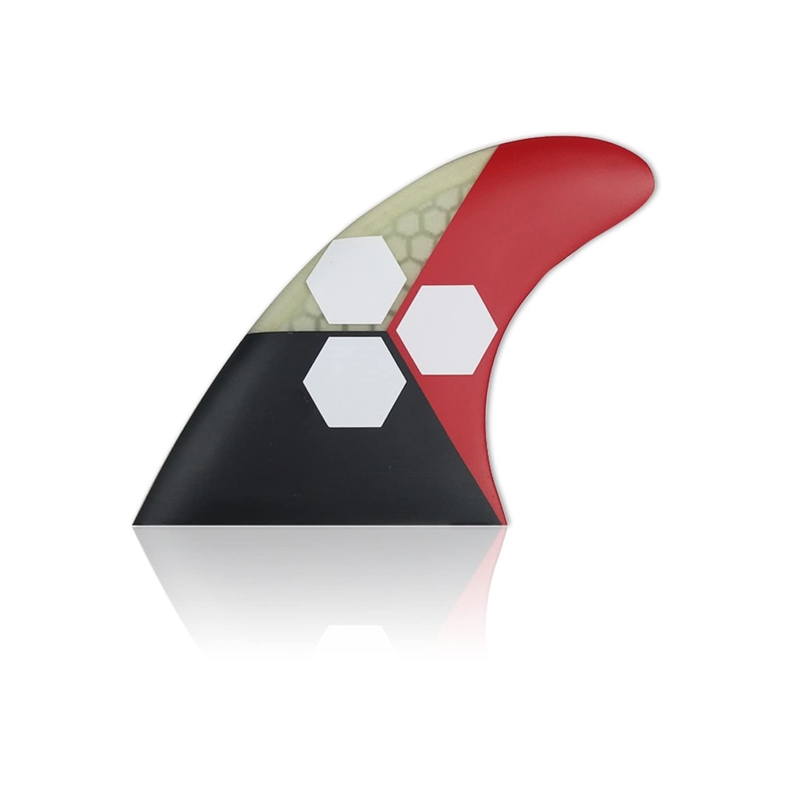 2 FINS Surf Fin G5/G7 for Fins 3pcs Honeycomb Fiberglass Surfboard M/L Tri for Paddle Board(M-05)