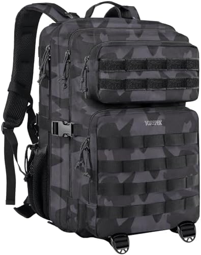 YOREPEK Mochila Militar Hombre, Mochila Crossfit Tactica Militar ...