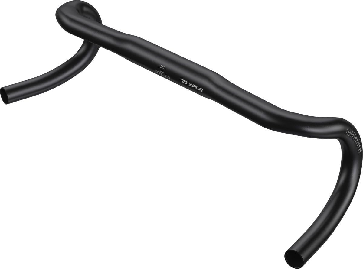 Speed Weaponry Service Course 70 XPLR Drop Handlebar - Aluminum, 31.8mm, 42cm, Bead Blast Black, A2