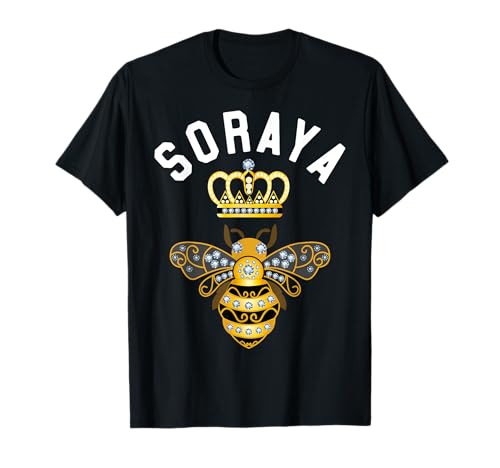 Photo de Soraya Nom Soraya Cadeau d'anniversaire Reine Abeille Soraya T-Shirt