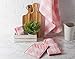 DII Buffalo Check Kitchen Collection, Classic Farmhouse Dishtowel Set, 20x30, Pink &White, 3 Piece