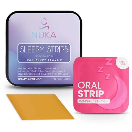 NUKA Melatonin 1mg Sleep Aid | Chamomile & Lavender Oral