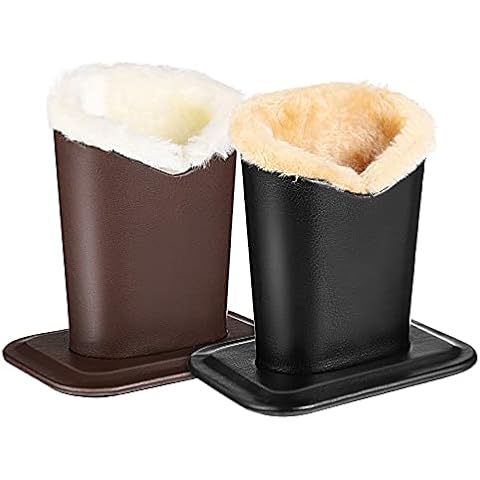 Toddmomy 2Pcs Plush Lined Eyeglasses Holder Eyeglass Stands with Plush Lining Eyeglass Holder Stands for Table, Desk, Nightstand Cover