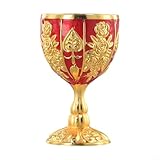 Elegante forma de copa: la forma única de copa de esta copa de vino de 30 ml añade un toque artístico a tu colección de vasos, por lo que es una pieza llamativa para entretener a los invitados.
