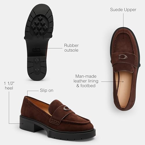 Image of COACH Women's Leah Platform Loafers
