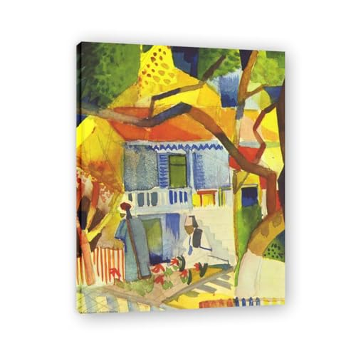 Tableau decoration murale salon moderne 30x40cm pour habiller un mur vide avec cadre
